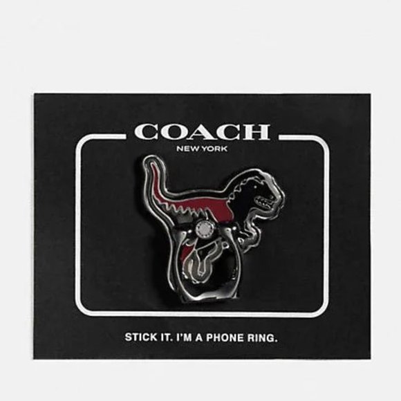 Coach Cell Phones & Accessories Coach Rexy Phone Grip Metal Ring
